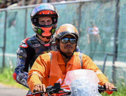 Quartararo Tercepat, Bezzecchi Latihan Hujan di MotoGP Indonesia
