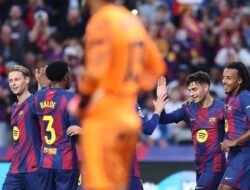Hasil Liga Spanyol: Kemenangan Dramatis, Barcelona Puncaki Klasemen