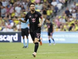 Hasil Pertandingan Nashville vs Inter Miami 2-5, Messi Cetak Hattrick Dominasi Skor
