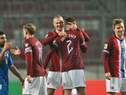 Hasil Norwegia vs Israel 5-0, Haaland Pecahkan Rekor Baru