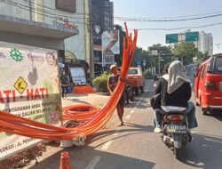 Proyek Galian Sebab Macet di Jalan Pesanggrahan Jakbar