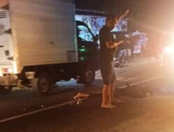 Dua Pengendara Honda Beat Adu Banteng di Jalur Gelap di Brebes, Korban Meninggal di Lokasi