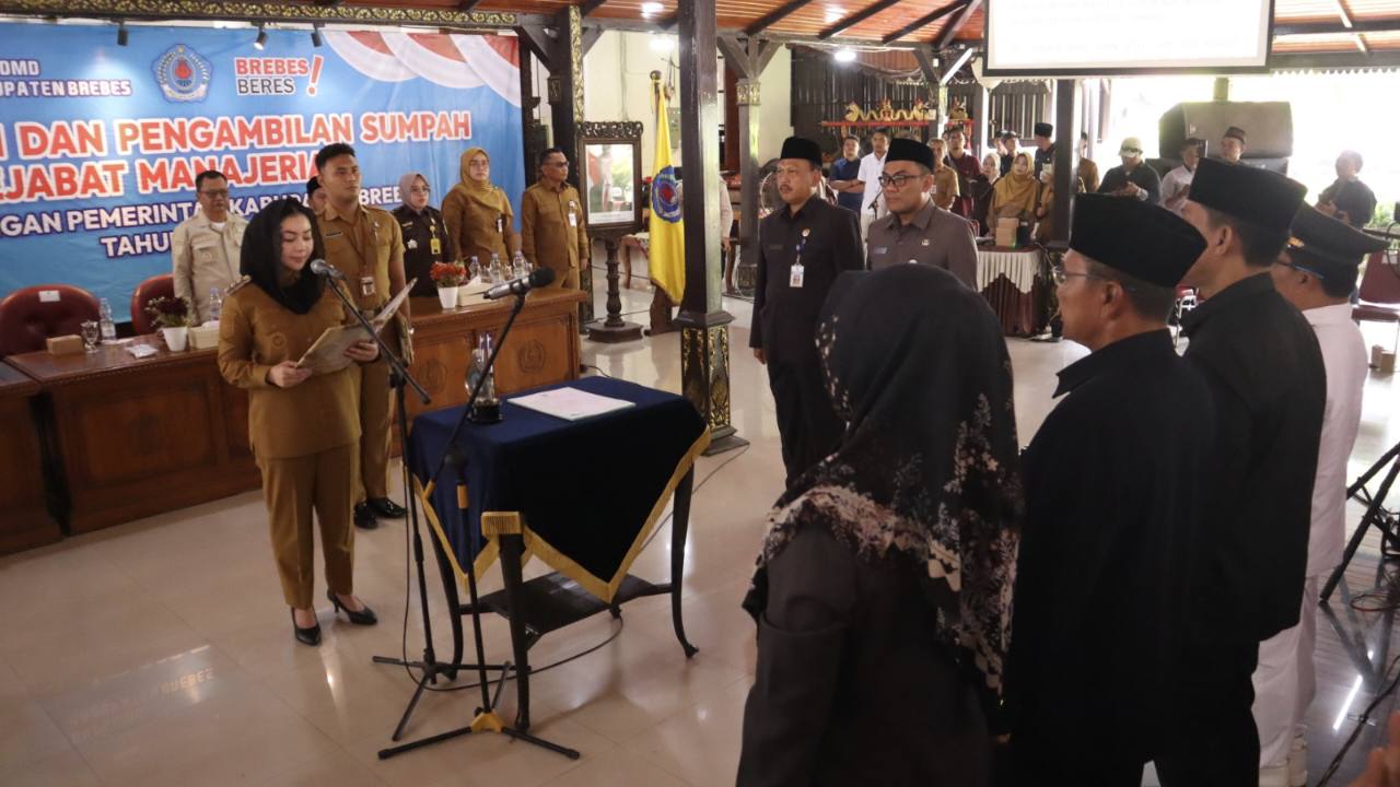 Pelantikan Pejabat Brebes