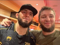 Klan Dagestan Kalah di UFC Qatar, Reaksi Makhachev Saat Teman Kampung Dicekik