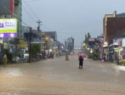 Sungai Kalierang Bumiayu Brebes Meluap Rendam Ratusan Rumah, Jalur Nasional Lumpuh