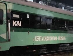 Pengguna Kereta Khusus Petani-Pedagang Naik 26 Persen