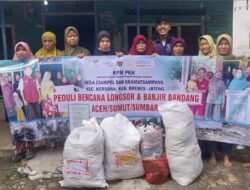 Keren, Ibu-ibu PKH di Brebes Galang Donasi untuk Korban Bencana Sumatera