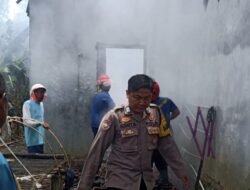 Rumah Warga di Limbangan Kersana Terbakar, Damkar Brebes Bergerak Cepat Padamkan Api
