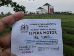 Karcis Parkir “Tidak Menanggung Kehilangan dan Kerusakan Kendaraan”, Pemkab Brebes Lepas Tangan?