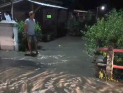 Sungai Kaligagsa Meluap, Tiga Desa di Jatibarang Brebes Terendam Banjir
