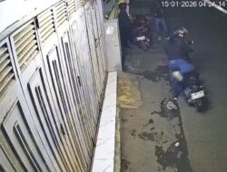 Marak Aksi Komplotan Pencuri Motor di Perkotaan Brebes, Aksi Terekam CCTV