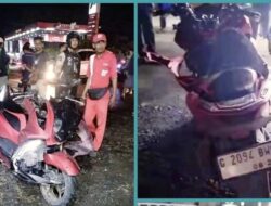 PCX Ringsek usai Kecelakaan dengan Bentor di Pantura Brebes, Pengendara Terkapar