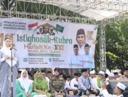 NU dan Santri Perkuat Spirit Keagamaan Brebes di Istighosah Kubro Harlah ke 100 NU