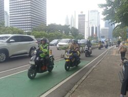 Jalan Sepeda Jakarta Terancam Hilang
