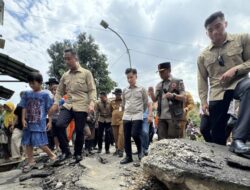 Tinjau Lokasi Bencana Tanah Bergerak di Tegal, Wapres Gibran Prioritaskan Keselamatan Warga