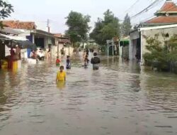 Limpasan Sungai Cisanggarung, 4 Desa di Losari Brebes Terendam Banjir