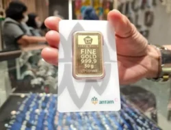Harga Emas Antam Hari Ini Tembus Rp2,916 Juta Per Gram