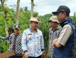 Wabup Wurja Tinjau Jembatan Longkrang, Targetkan Rampung Sebelum Lebaran