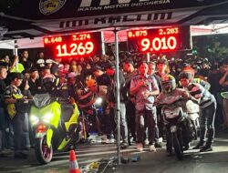 500 Pembalap Hebohkan Night Race Dragbike Samarinda 2026
