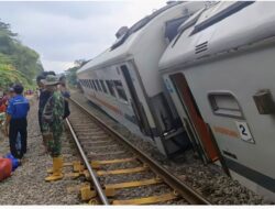 KA Bangunkarta Anjlok di Bumiayu Brebes, Sejumlah Perjalanan KA Dialihkan Lewat Jalur Utara