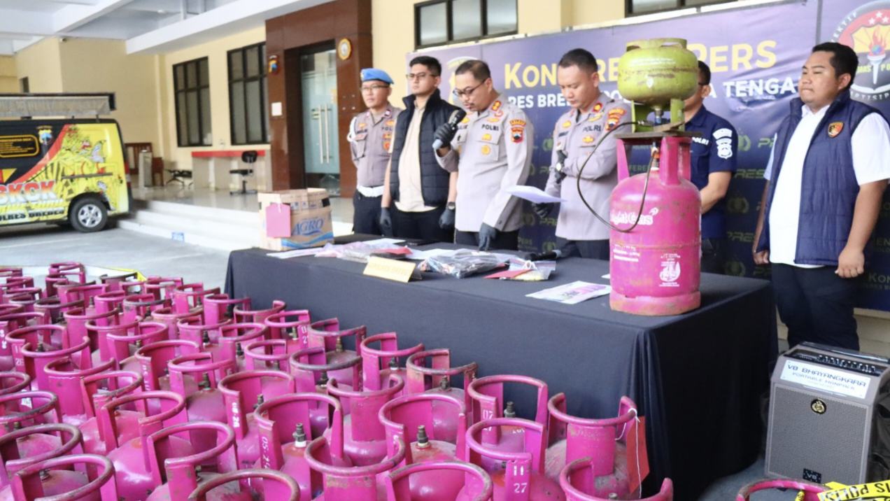 Oknum Kepsek SMK di Brebes Oplos Gas Subsidi