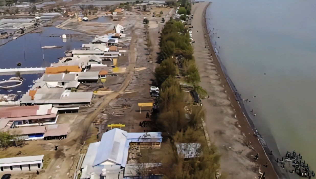 Potret Kumuh Pantai Randusanga Indah Kabupaten Brebes