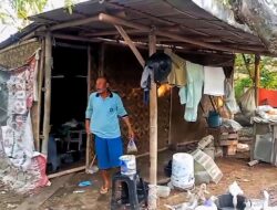 Memprihatinkan, Warga Losari Brebes Tinggal di Gubuk Reyot di Bekas Tempat Pemakaman