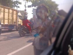 Marak Pengemis Mangkal di Tiap Simpang Perkotaan Brebes, Gadis Kecil Jadi Peminta-minta