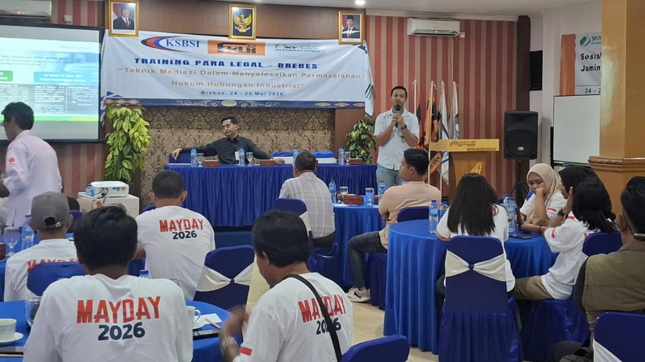 Buruh Brebes Ikut Paralegal