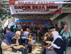 Brebes Masih Dibayangi Kemiskinan dan Pengangguran, Agung Karyo Bangun Dapur Desa MBM