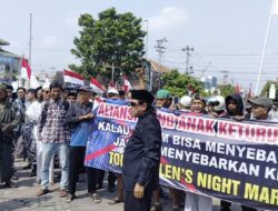 Ratusan Warga Margadana Demo DPRD Kota Tegal, Tolak Operasional Tempat Hiburan Malam
