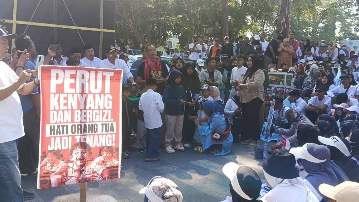 Demo Dukung MBG