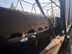 Jembatan Pemali di Jalur Pantura Brebes Nyaris Terbakar, Sumber Api dari Kolong Jembatan