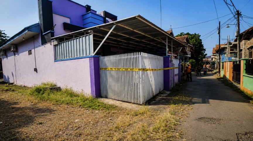 Rumah Polisi Aniaya Istri