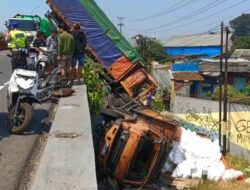 Delapan Orang Terluka dalam Kecelakaan Beruntun di Flyover Kretek Brebes
