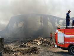 Kebakaran Gudang Limbah di Brebes Padam Usai 4 Hari Api Sulit Dijinakkan