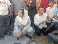 Cek Hasil Perbaikan Jalan di Jagalampeni Brebes, Bupati Paramitha Imbau Warga Ikut Merawat