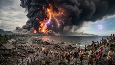 Letusan Gunung Krakatau Tahun 1883