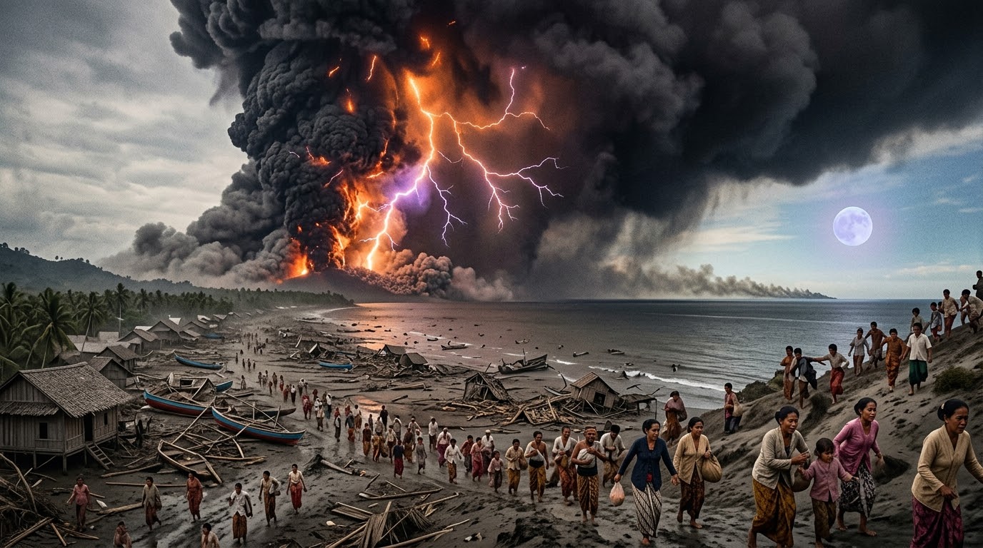 Letusan Gunung Krakatau Tahun 1883