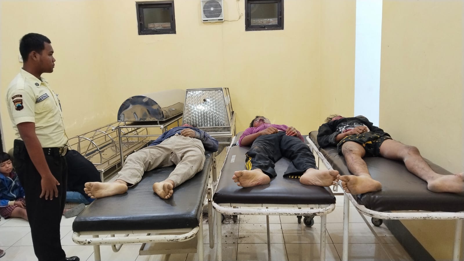 Korban Kecelakaan Tunggal di Desa Dukuhturi, Kecamatan Bumiayu, Kabupaten Brebes