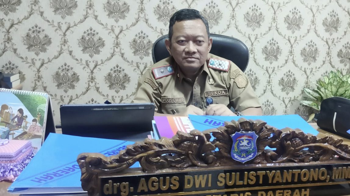 Sekretaris Daerah (Sekda) Kota Tegal Agus Dwi Sulistyantono Piala Wali Kota Tegal 2026