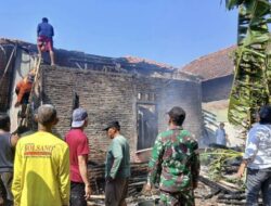 Lupa Matikan Tungku, Rumah Warga Parereja Brebes Terbakar dan Rugi Rp100 Juta