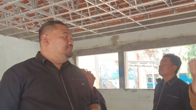 Sidak Revitalisasi Rp1,8 Miliar SMPN 1 Banjarharjo, DPRD Brebes Temukan Kesalahan Pemasangan Konstruksi