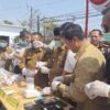 Barang Bukti Sabu dan Ganja dari Puluhan Kasus Kriminal Dimusnahkan