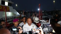 Kapal pengangkut BBM di pelabuhan terkait penyelidikan ESDM atas dugaan selisih dokumen solar B50 sebanyak 382 KL di Semarang.