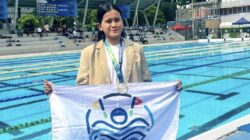 Atlet selam Jepara Syabilla Rizkia Putri Raharja saat mengikuti Porprov Jawa Tengah 2026.