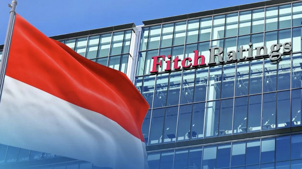 Logo Fitch Ratings sebagai ilustrasi proyeksi pertumbuhan ekonomi Indonesia sebesar 5,2 persen pada 2026.